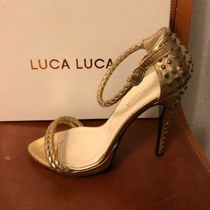 LUCA LUCA Heeled leather sandals